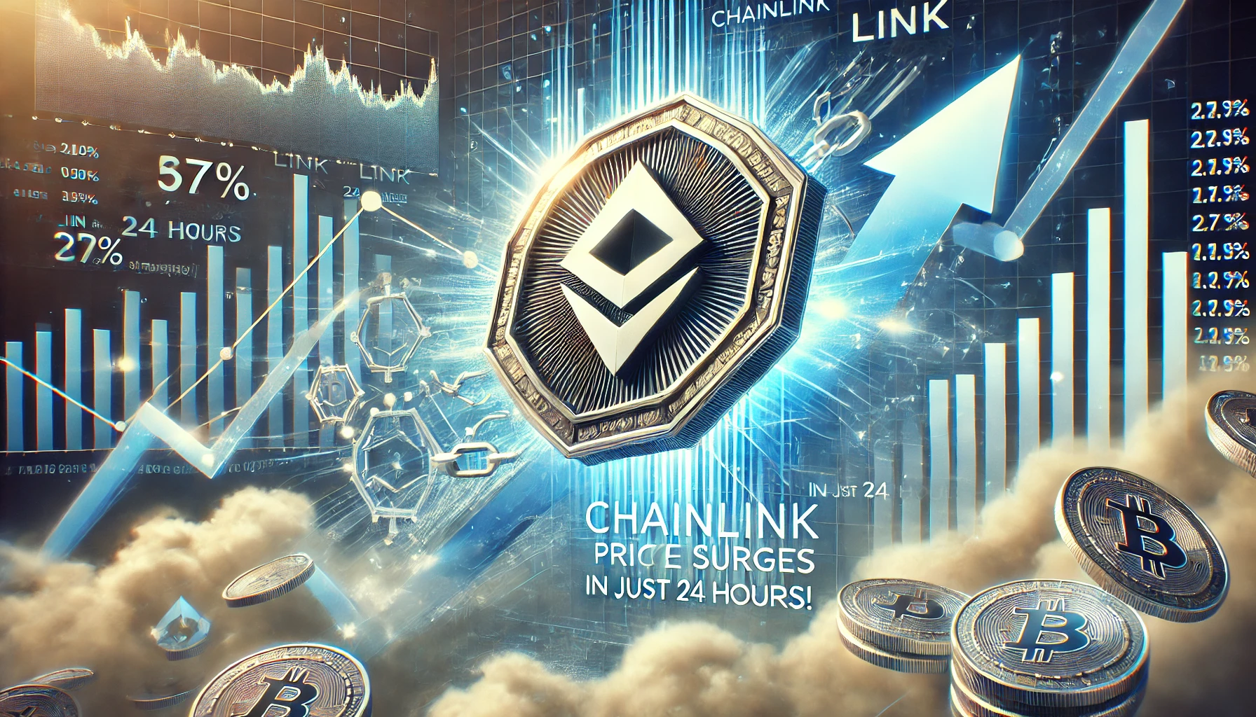 "Chainlink Skyrockets: LINK Price Surges 27% in Just 24 Hours!"