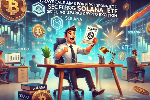 Grayscale Aims for First Spot Solana ETF: SEC Filing Sparks Crypto Excitement