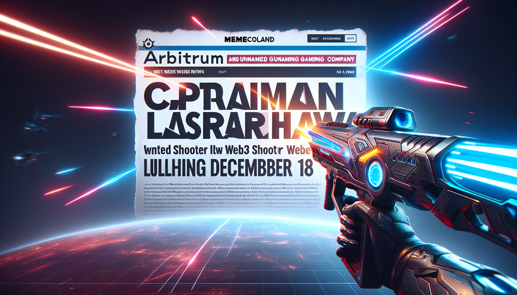 Arbitrum and Ubisoft Unveil Captain Laserhawk Web3 Shooter Launching December 18