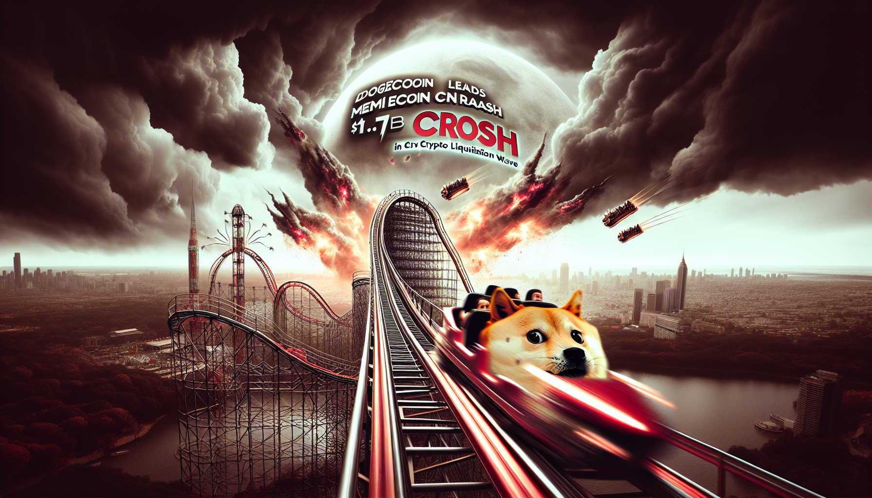 Dogecoin Leads Memecoin Crash in $1.7B Crypto Liquidation Wave