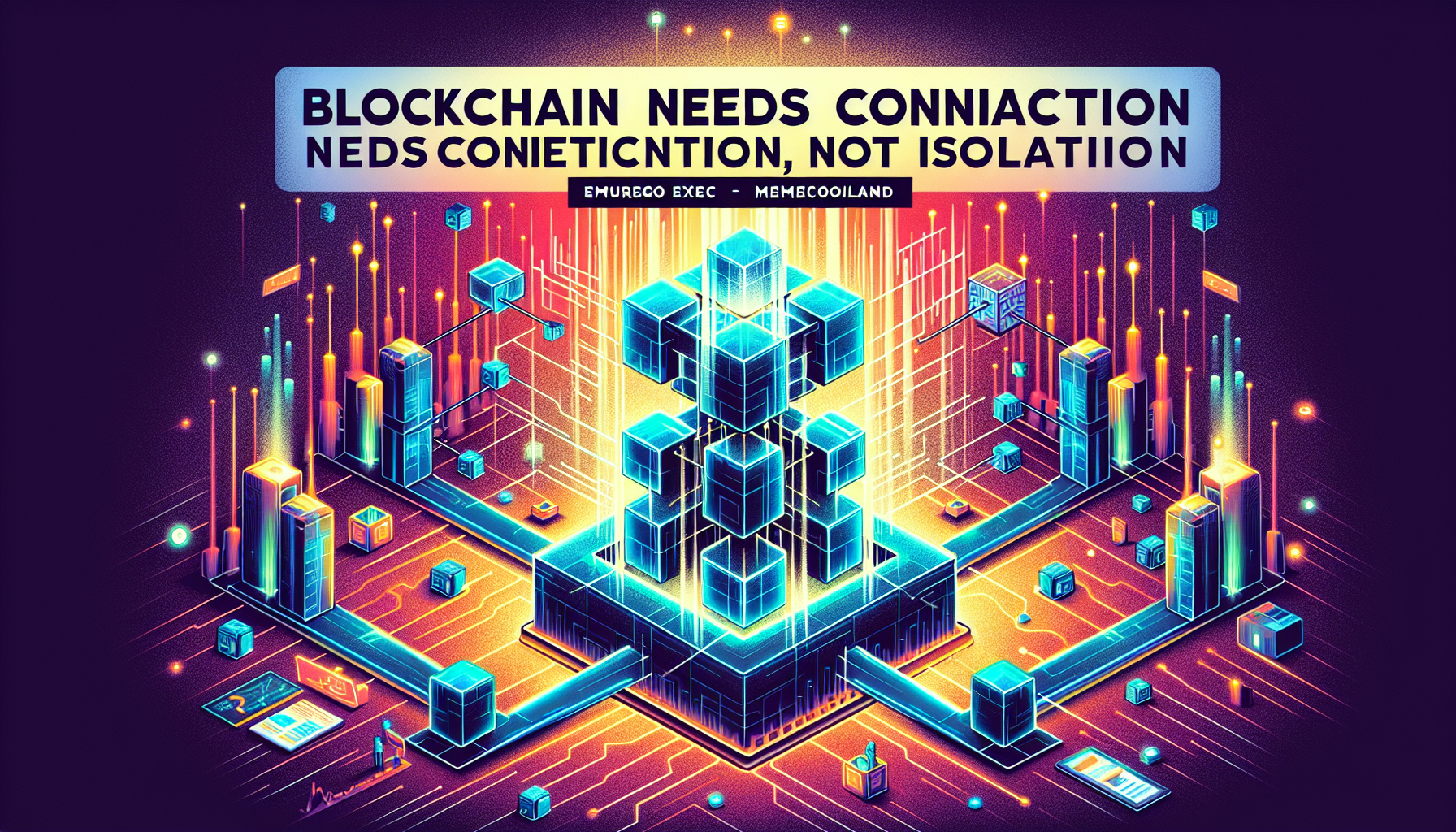 Emurgo Exec Says Blockchain Needs Connection, Not Isolation