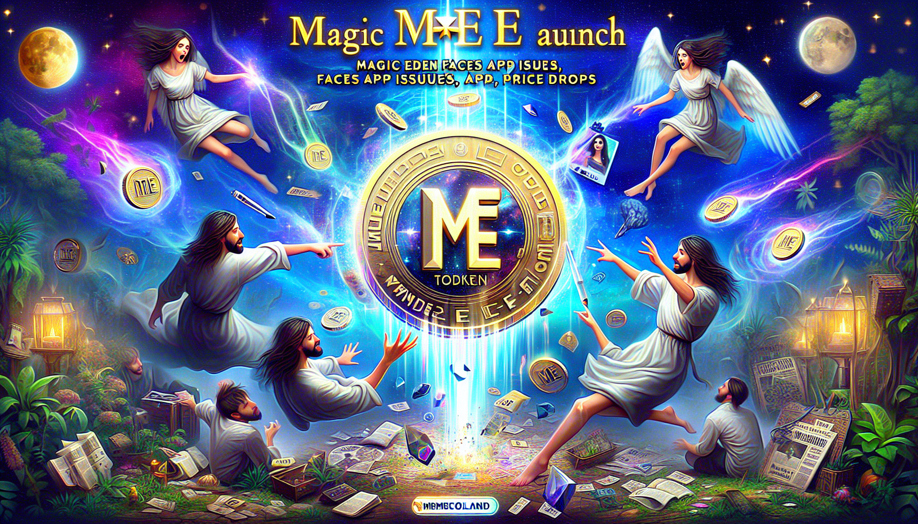 ME Token Launch: Magic Eden Faces App Issues, Price Drops