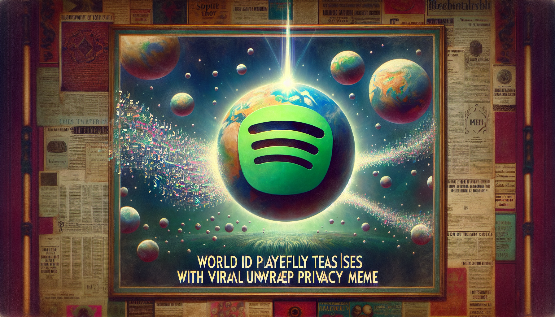 World ID playfully teases Spotify with viral Unwrapped privacy meme