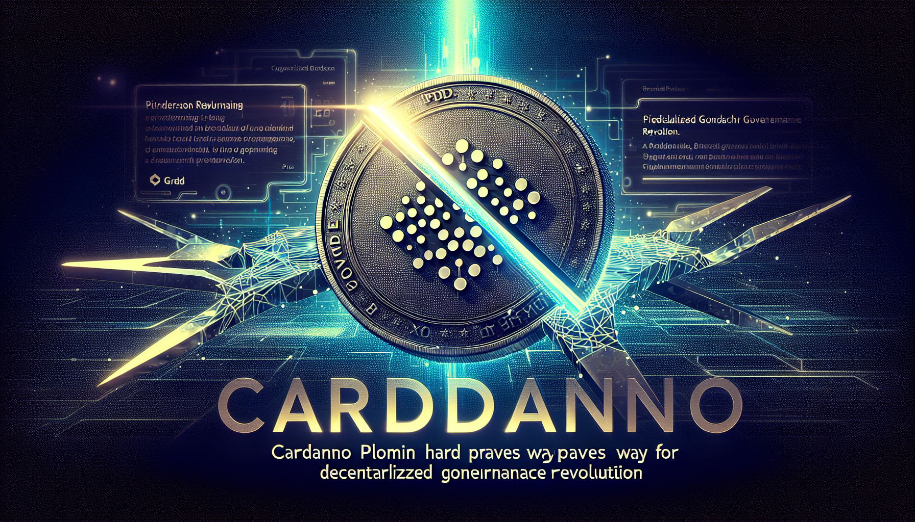 Cardano Plomin Hard Fork Paves Way for Decentralized Governance Revolution