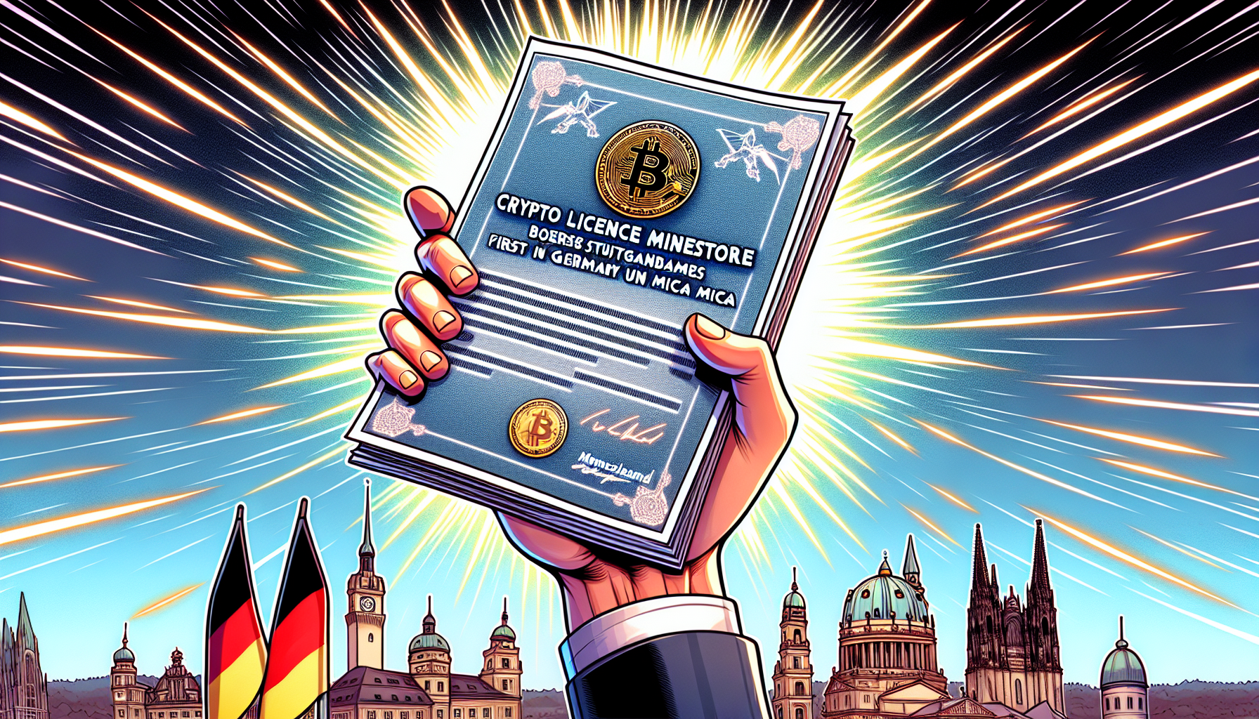 Crypto License Milestone: Boerse Stuttgart Becomes First in Germany Under MiCA