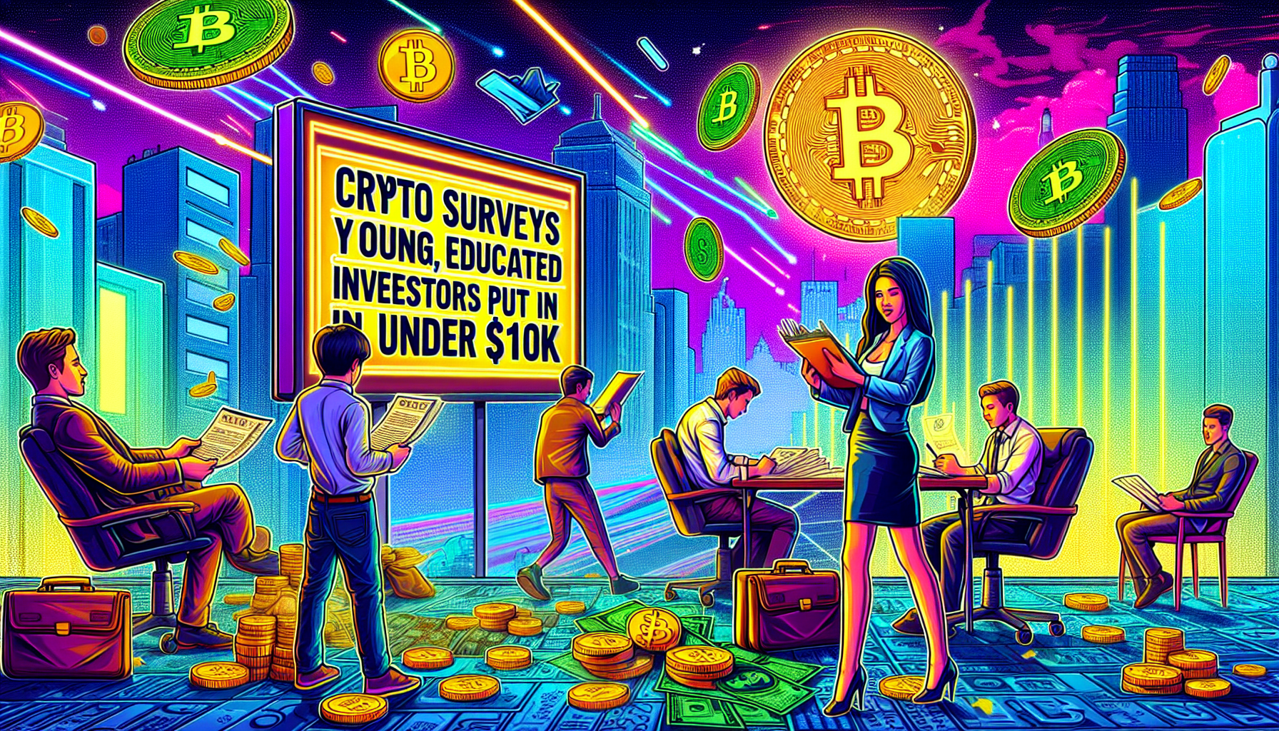 Crypto Survey Reveals 60% of Young, Educated Investors Put in Under $10K