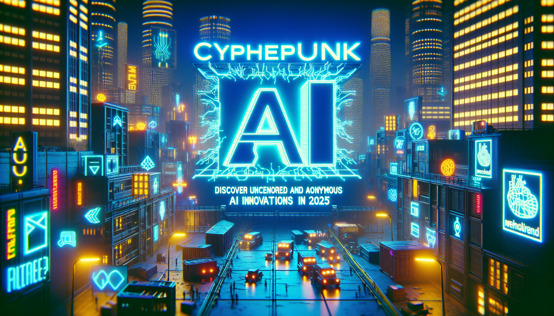 Cypherpunk AI: Discover Uncensored and Anonymous AI Innovations for 2025