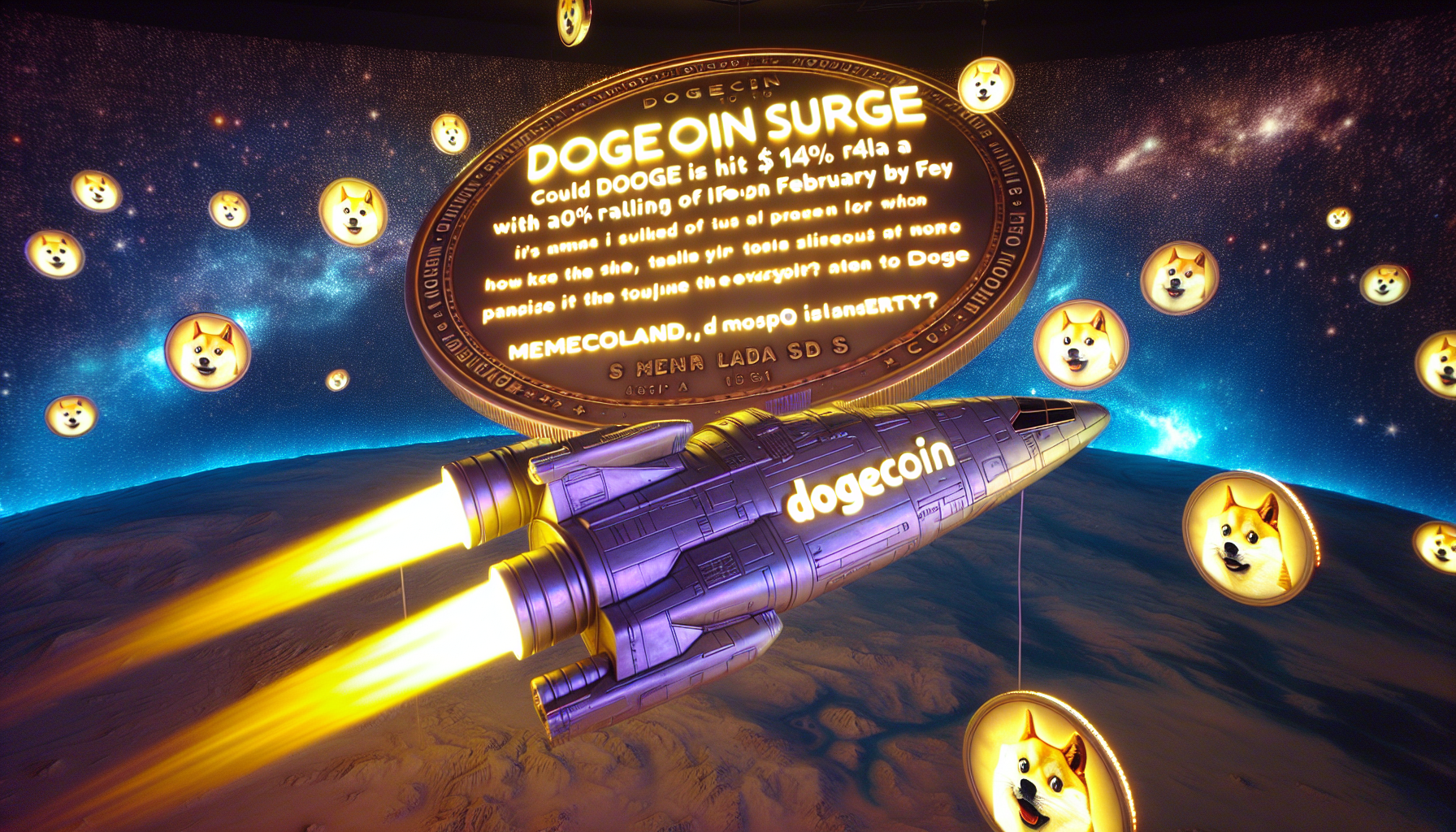 Dogecoin Surge: Could DOGE Hit $1 with a 140% Rally by February?