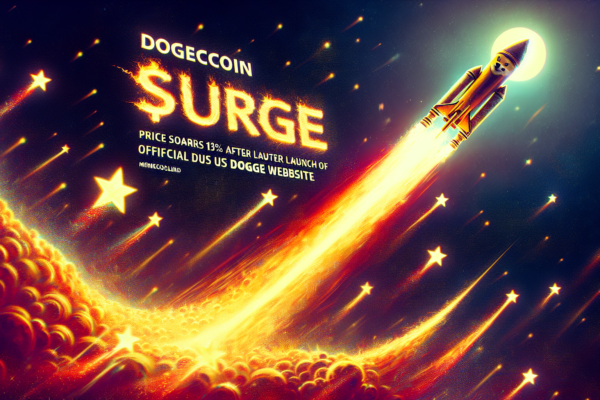 Dogecoin Surge: Price Soars 13% After Launch of Official US DOGE Website