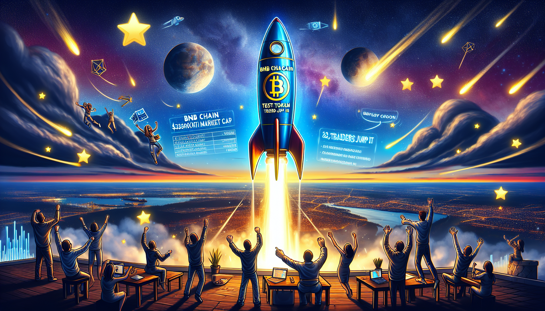 BNB Chain Test Token Skyrockets to $35M Market Cap as Traders Jump In