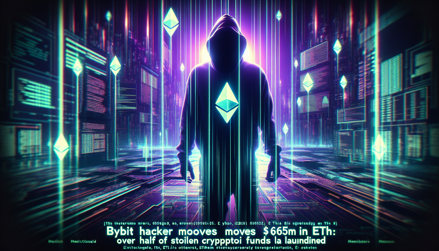 Bybit Hacker Moves $605M in ETH: Over Half of Stolen Crypto Funds Laundered