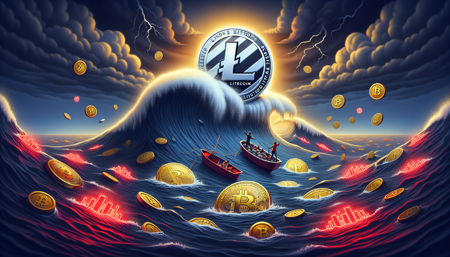 Litecoin Surges as Bitcoin and Crypto Market Face Downturn