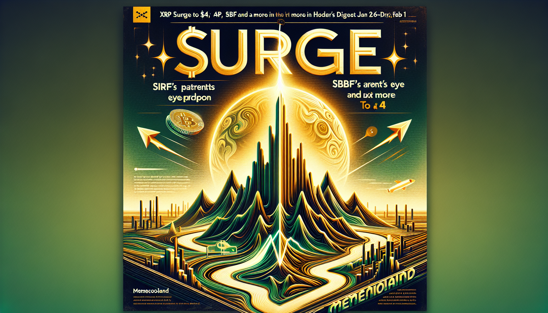 XRP Surge to $4: SBF's Parents Eye Trump Pardon and More in Hodler's Digest Jan 26-Feb 1