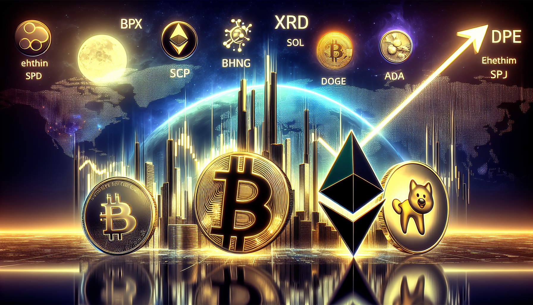 Bitcoin and Ethereum Lead Crypto Price Analysis: SPX, DXY, XRP, BNB, SOL, DOGE, ADA, PI Trends