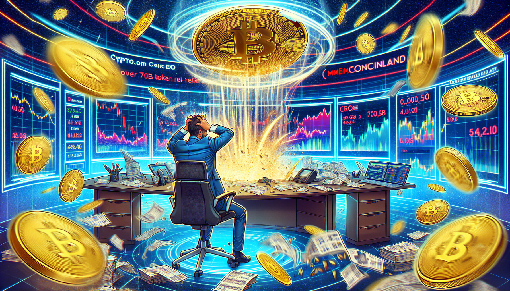 Crypto.com CEO Faces Backlash Over 70B CRO Token Re-Issuance