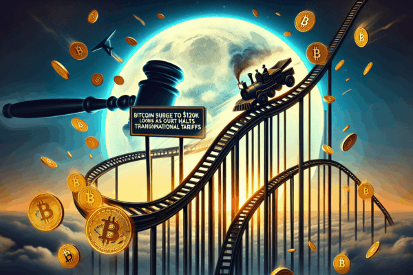 Bitcoin Surge to $120K Looms as US Court Halts Trump Tariffs Bitcoin Surge to $120K Looms as US Court Halts Trump Tariffs
