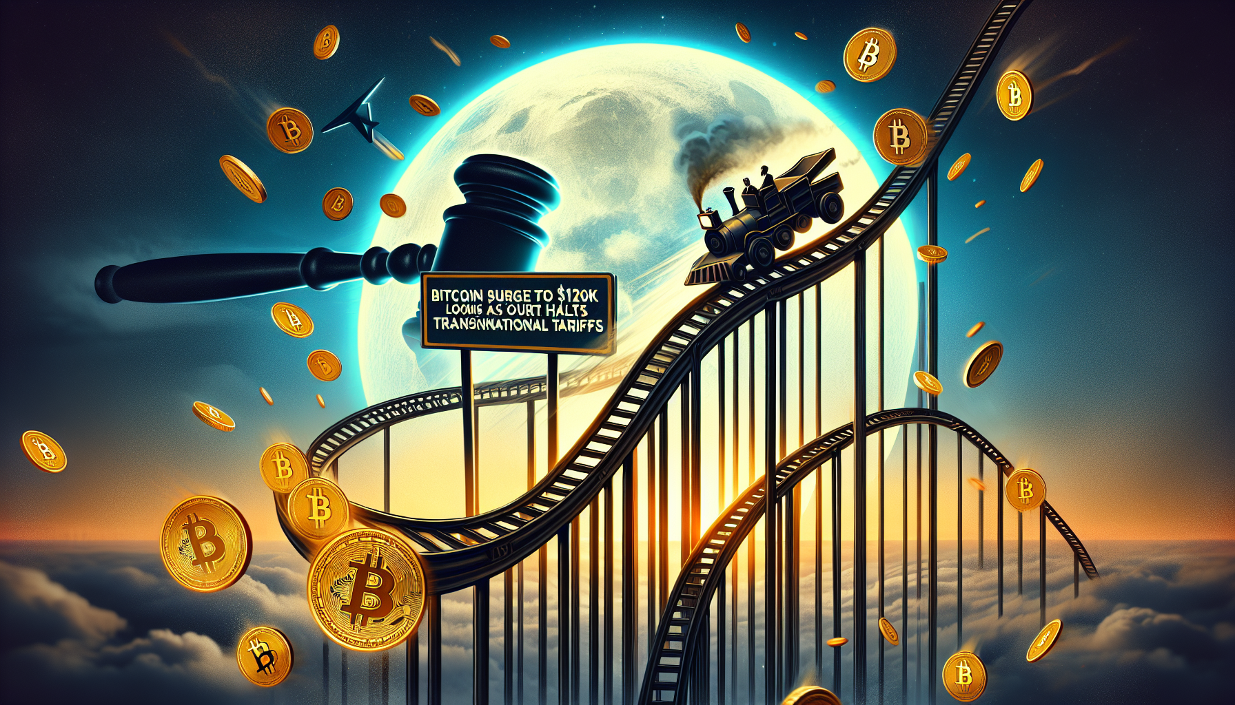 Bitcoin Surge to $120K Looms as US Court Halts Trump Tariffs