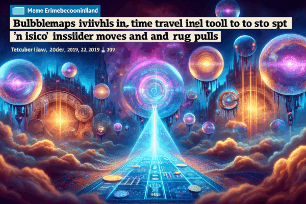Bubblemaps Unveils Time Travel Tool to Spot Insider Moves and Rug Pulls Bubblemaps Unveils Time Travel Tool to Spot Insider Moves and Rug Pulls