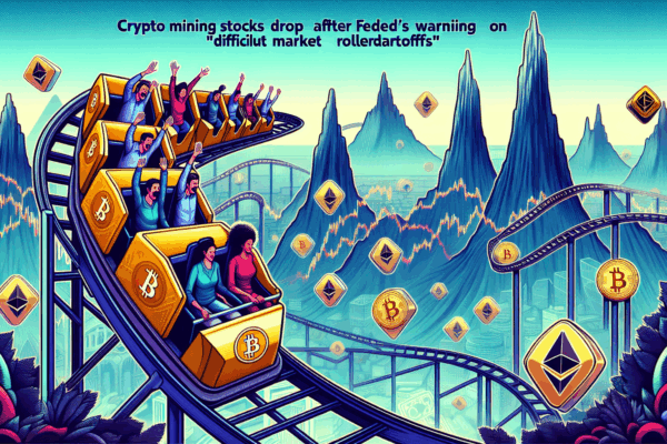 Crypto Mining Stocks Drop After Fed’s Warning on ‘Difficult Tradeoffs’ Crypto Mining Stocks Drop After Fed's Warning on 'Difficult Tradeoffs'