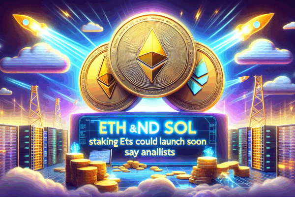 ETH and SOL Staking ETFs Could Launch Soon Say Analysts
