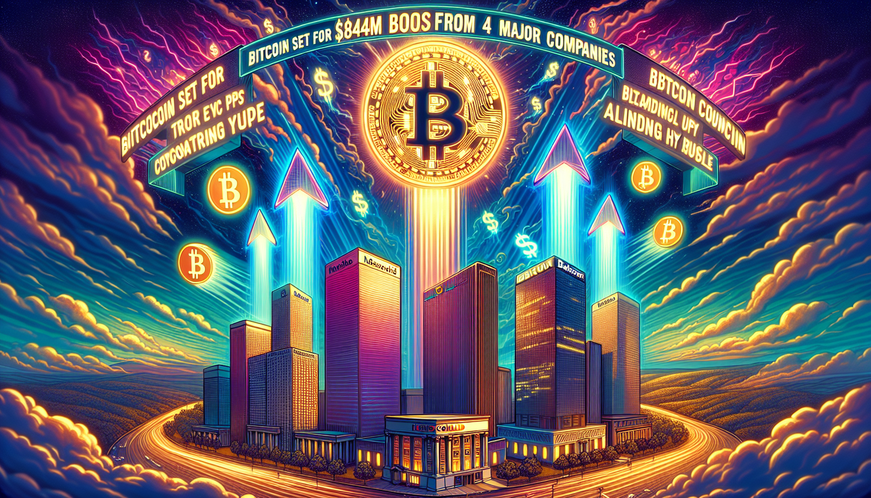 Bitcoin set for $844M boost from 4 major US companies alongside HYPE