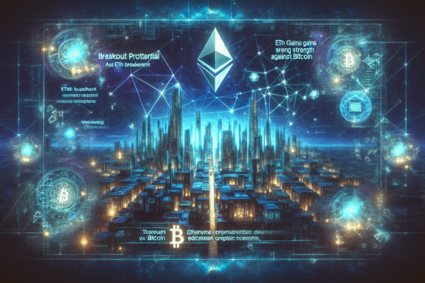 Ether breakout potential as ETH gains strength against Bitcoin