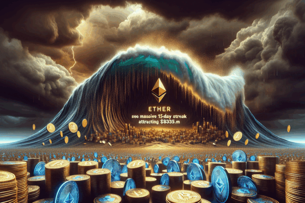 Ether ETFs See Massive 15-Day Inflow Streak, Attracting $837.5M