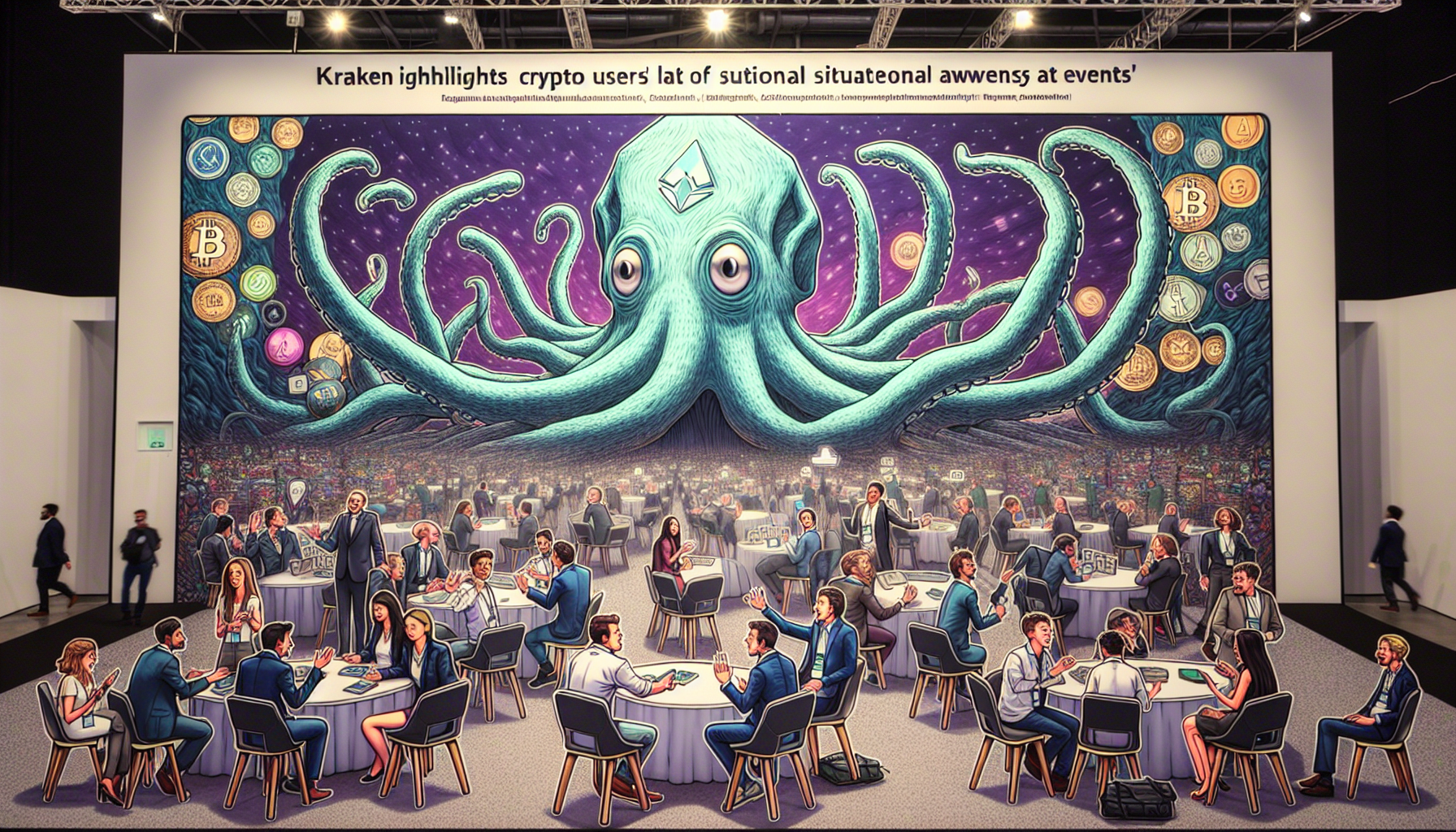 Kraken highlights crypto users' lack of situational awareness at events