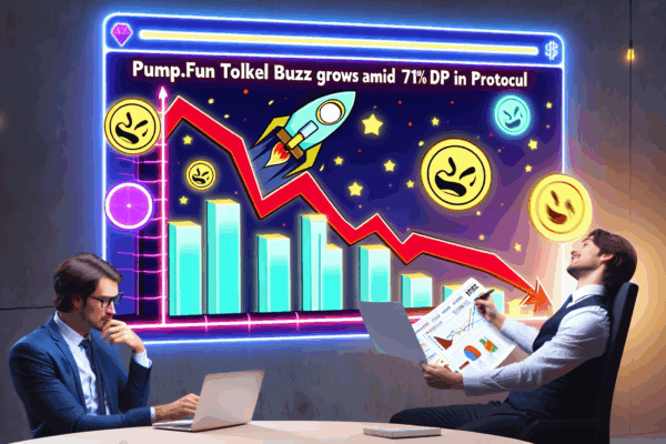 Pump.fun token buzz grows amid 71% dip in protocol revenue