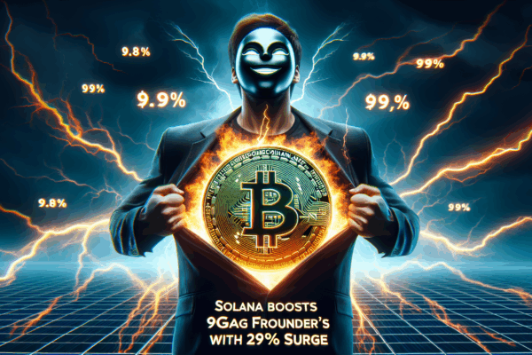Solana Boosts 9GAG Founder’s MemeStrategy with 29% Surge