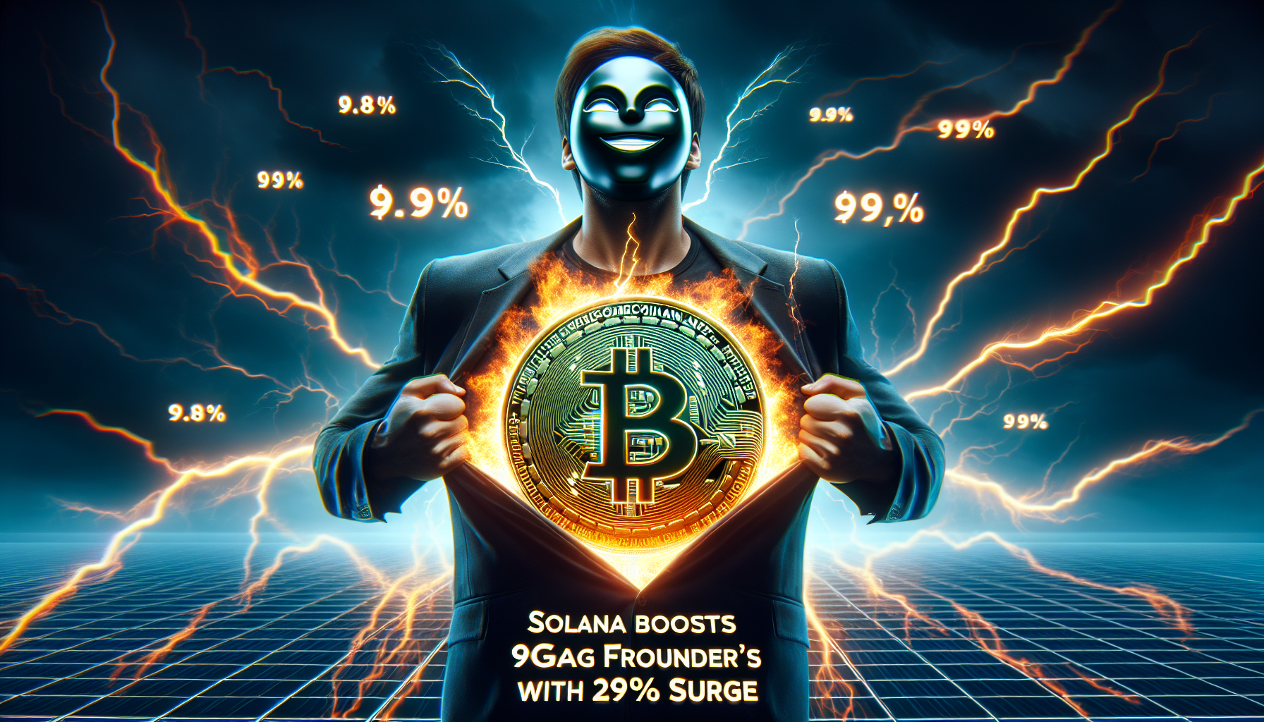 Solana Boosts 9GAG Founder’s MemeStrategy with 29% Surge