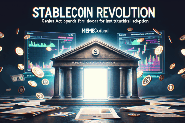 Stablecoin Revolution: GENIUS Act Opens Doors for Institutional Adoption
