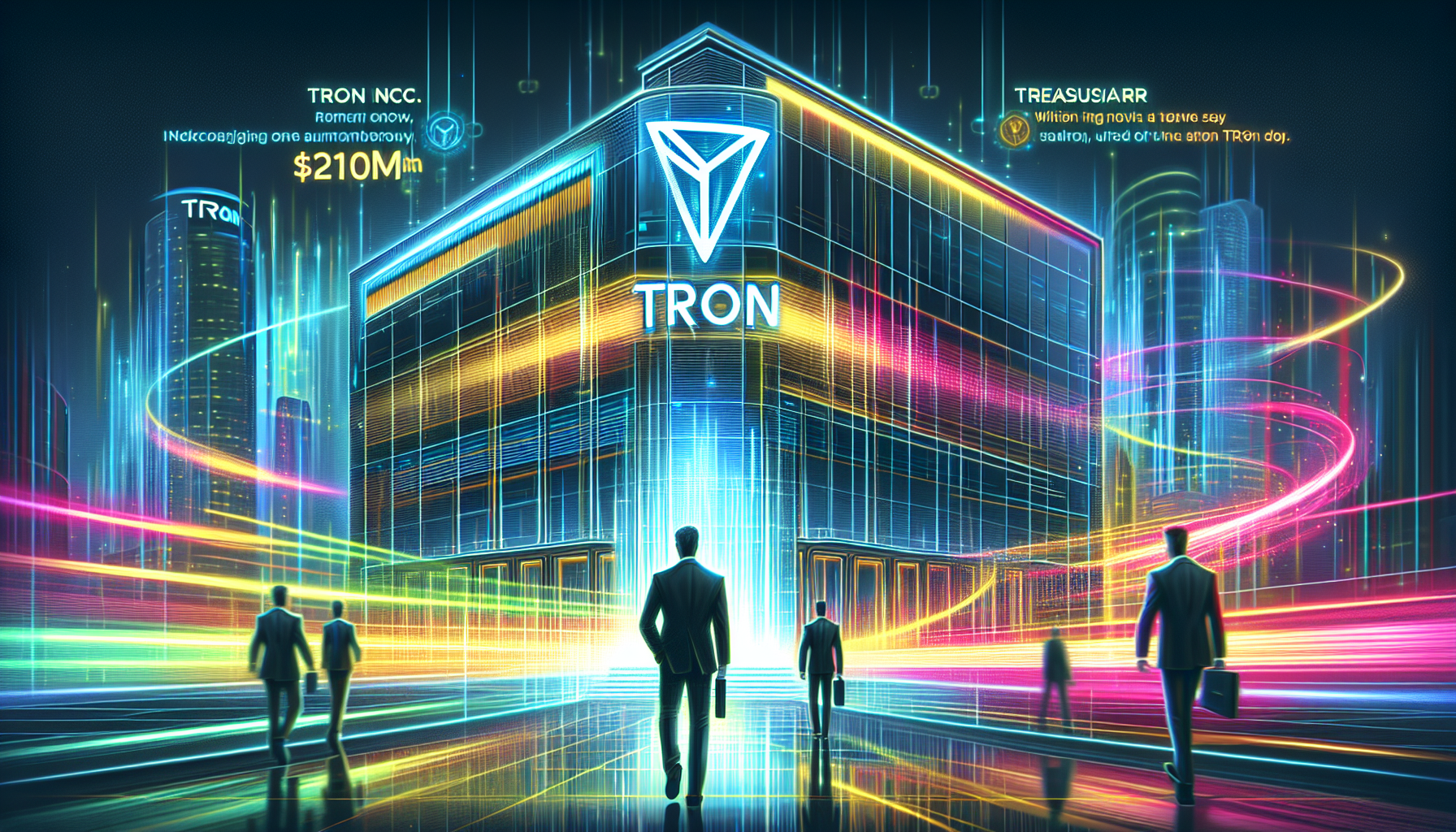 Tron Inc. Rebrands with $210M TRX Treasury and Justin Sun as Adviser