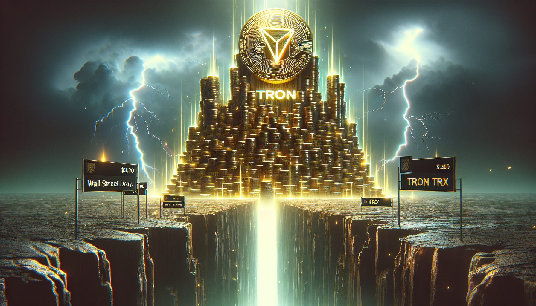 Tron TRX: Will Wall Street Dreams Collapse with TRX as Collateral?
