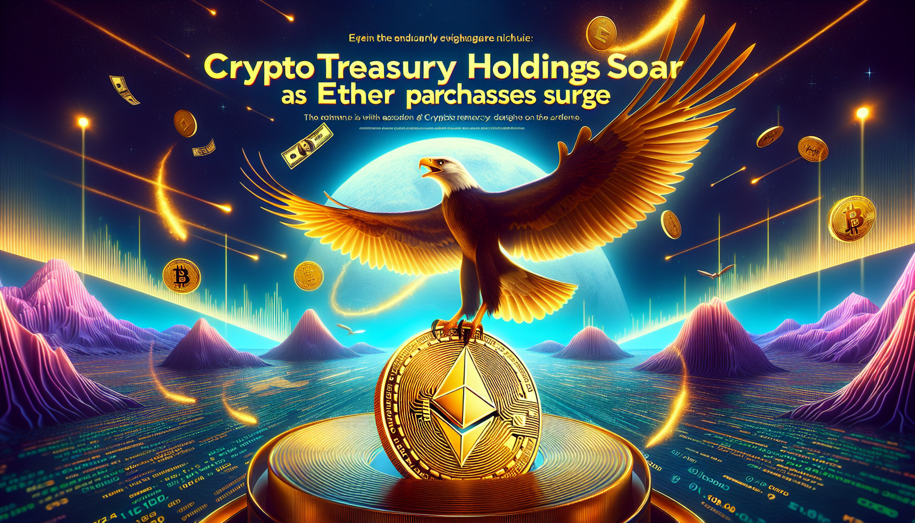 Crypto Treasury Holdings Soar Past $100B as Ether Purchases Surge