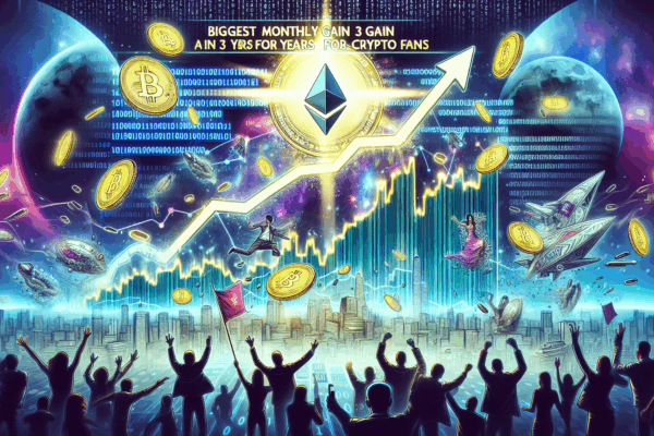 Ether Surges: Biggest Monthly Gain in 3 Years for Crypto Fans