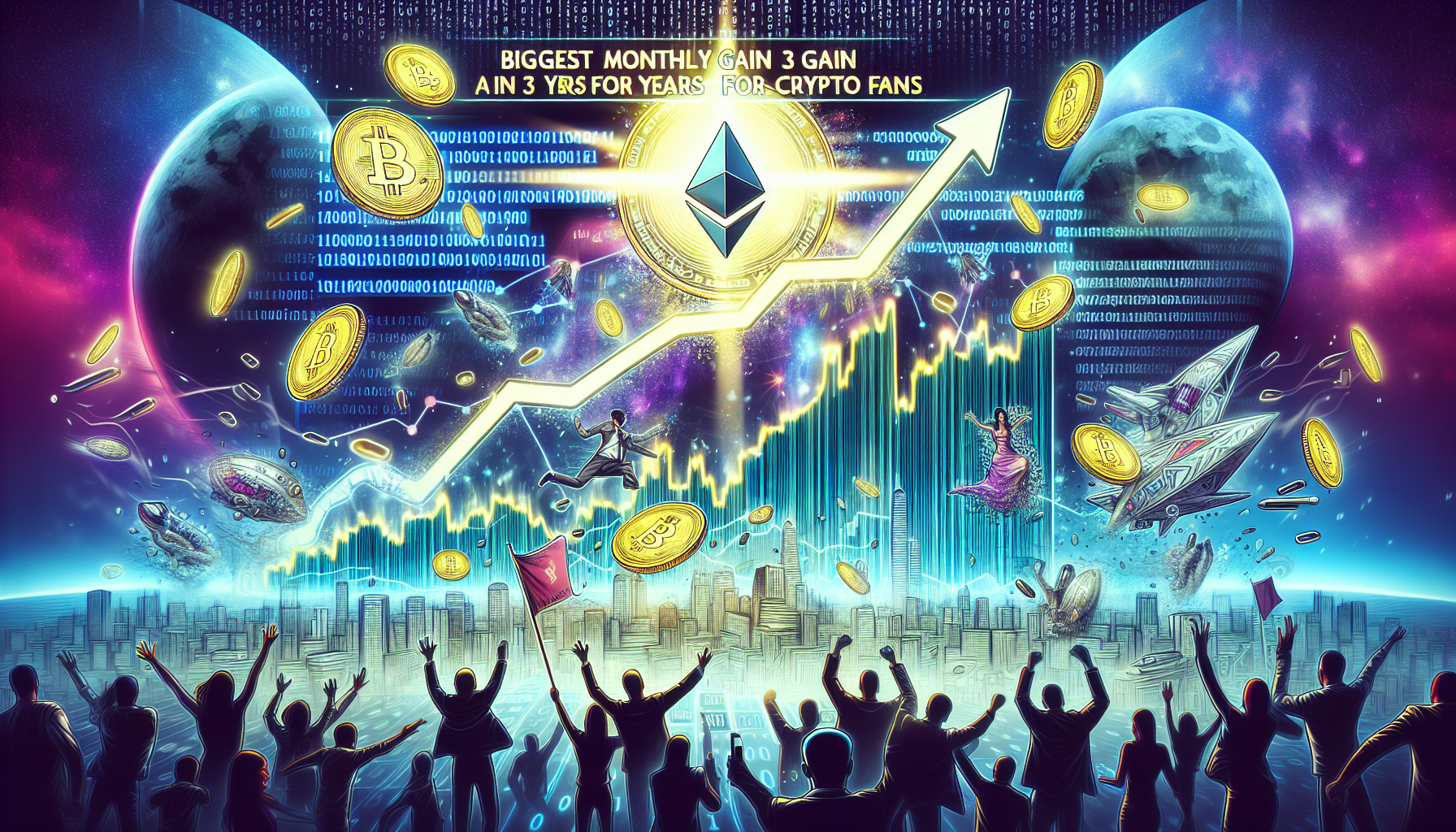 Ether Surges: Biggest Monthly Gain in 3 Years for Crypto Fans