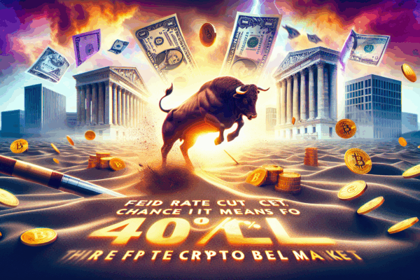 Fed Rate Cut Chance Drops to 40%: What It Means for the Crypto Bull Market