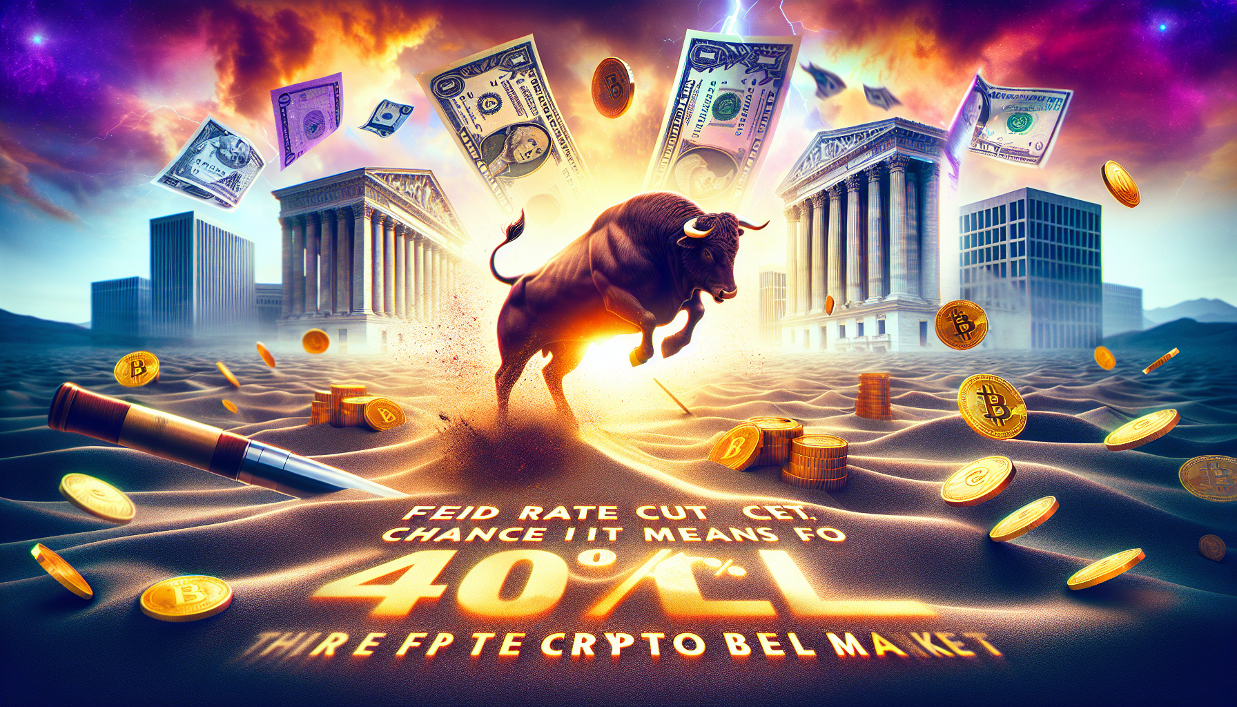 Fed Rate Cut Chance Drops to 40%: What It Means for the Crypto Bull Market