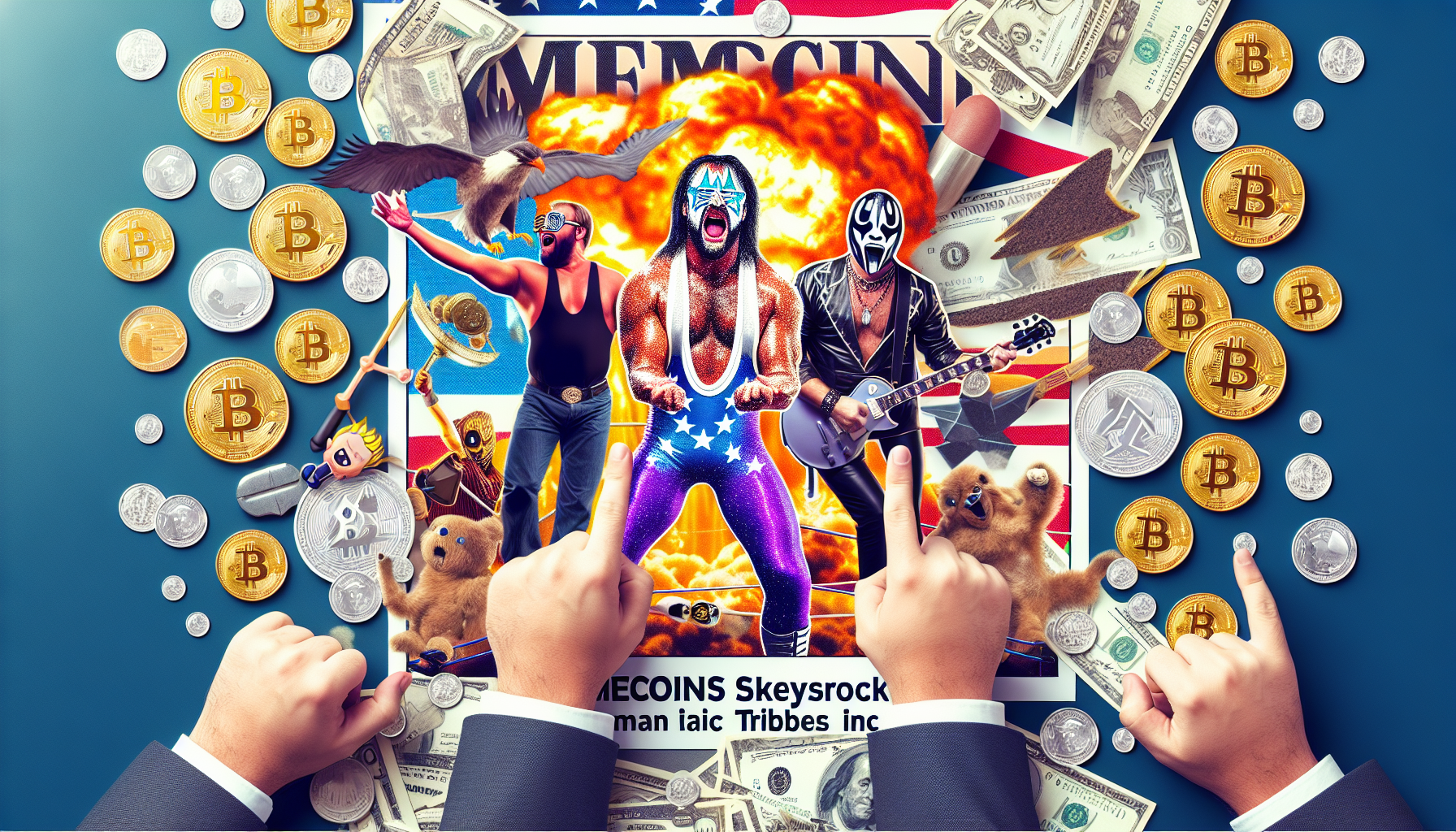 Hulk Hogan and Ozzy Memecoins Skyrocket Amid Tributes for Legendary Icons