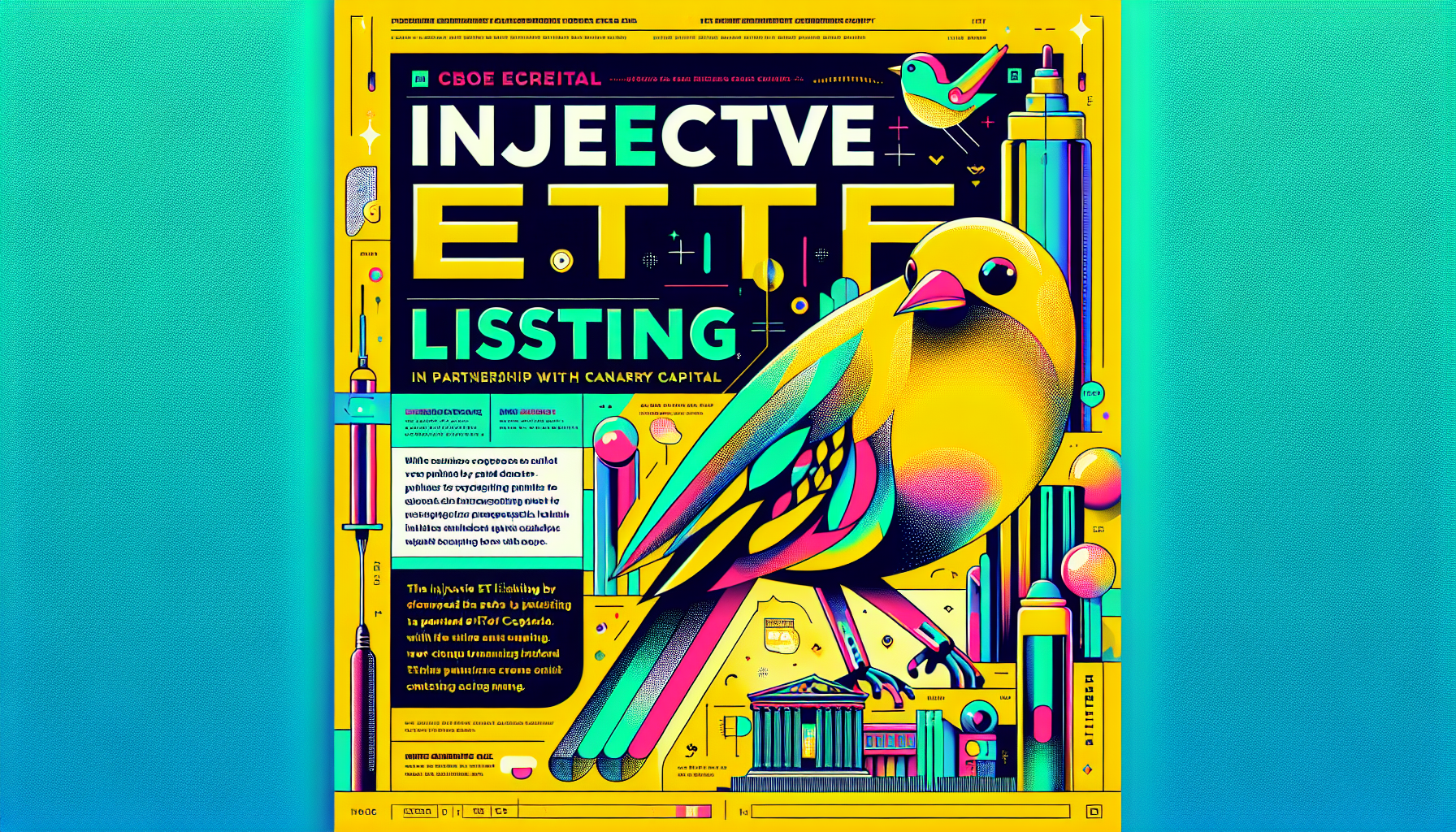 Injective ETF Listing Proposed by Cboe in Partnership with Canary Capital