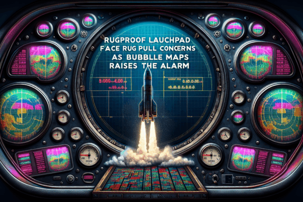 Rugproof Launchpad Faces Rug Pull Concerns as Bubblemaps Raises Alarm