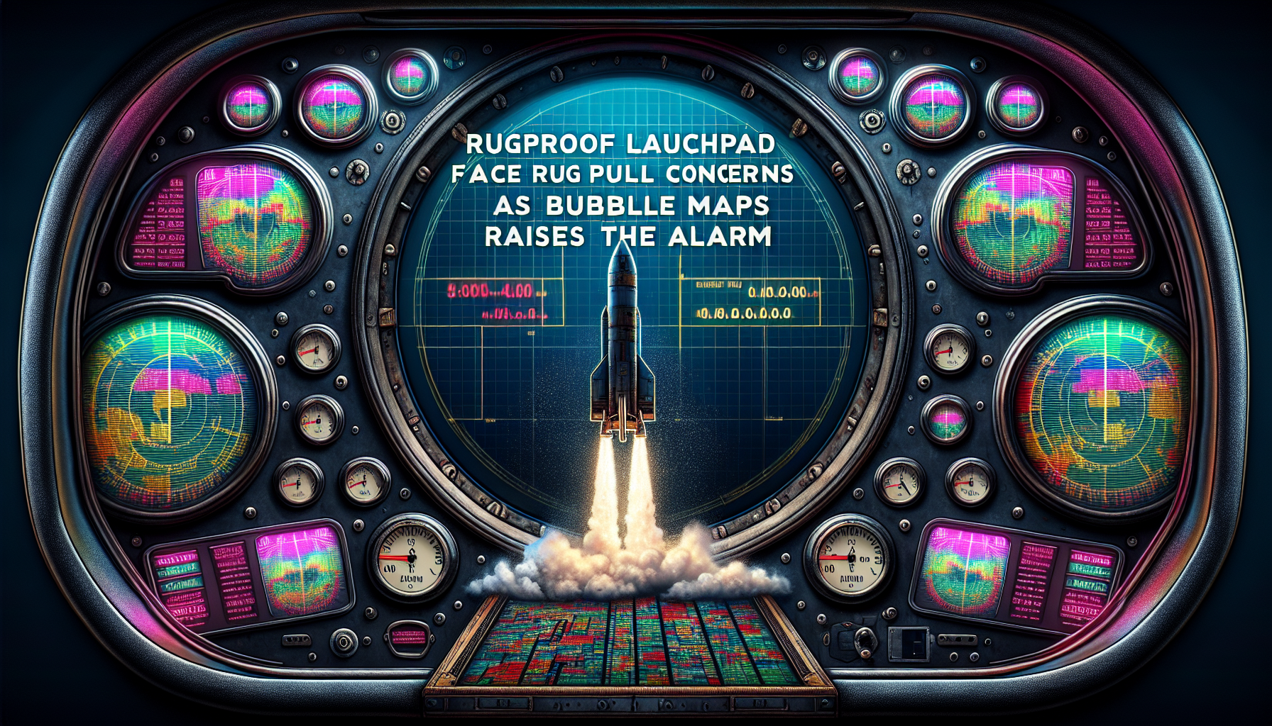 Rugproof Launchpad Faces Rug Pull Concerns as Bubblemaps Raises Alarm