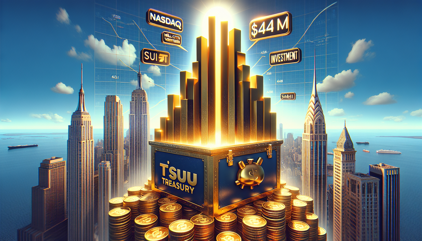 Sui Treasury Boosted by $441M Investment from Nasdaq's Mill City Ventures