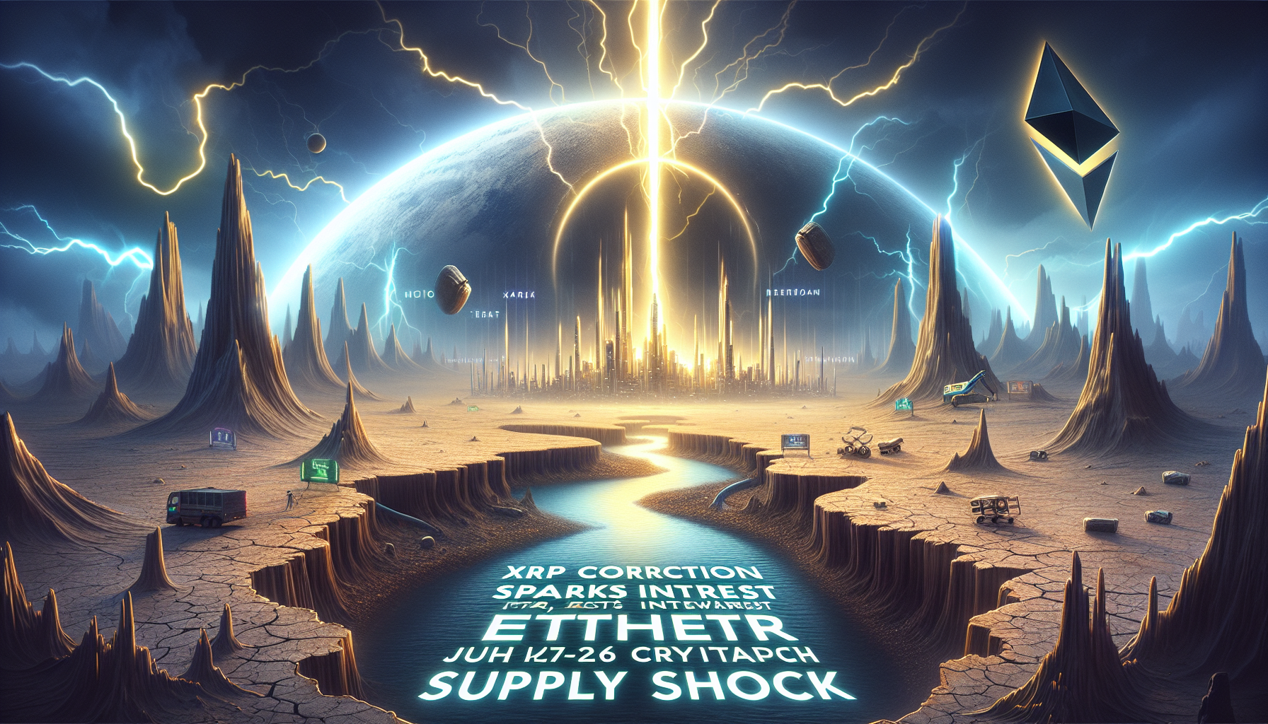 XRP Correction Sparks Interest, Ether Supply Shock: Crypto Highlights July 20-26
