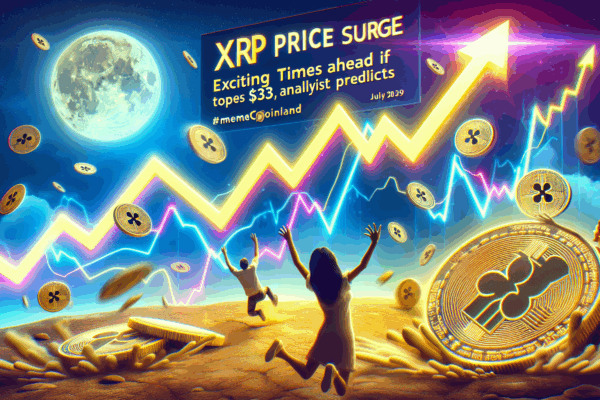 XRP Price Surge: Exciting Times Ahead if It Tops $3 by July's End, Analyst Predicts