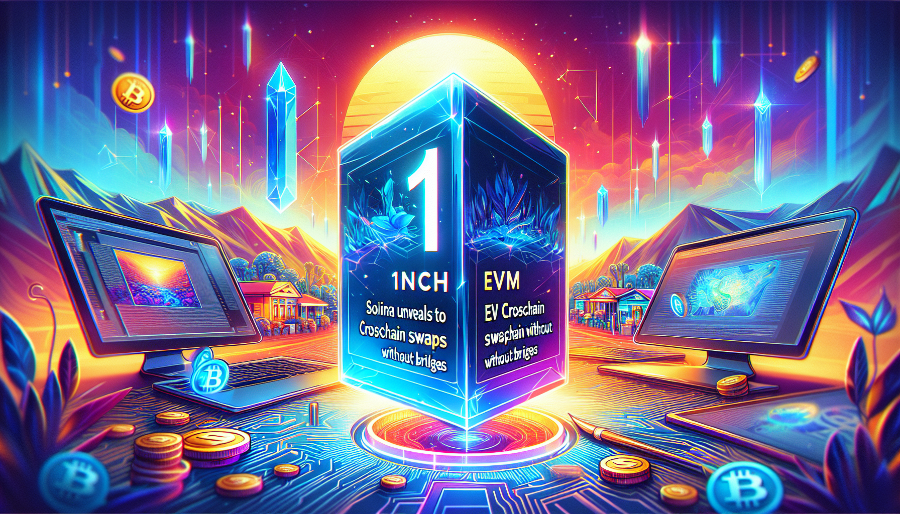 1inch Unveils Solana to EVM Crosschain Swaps Without Bridges