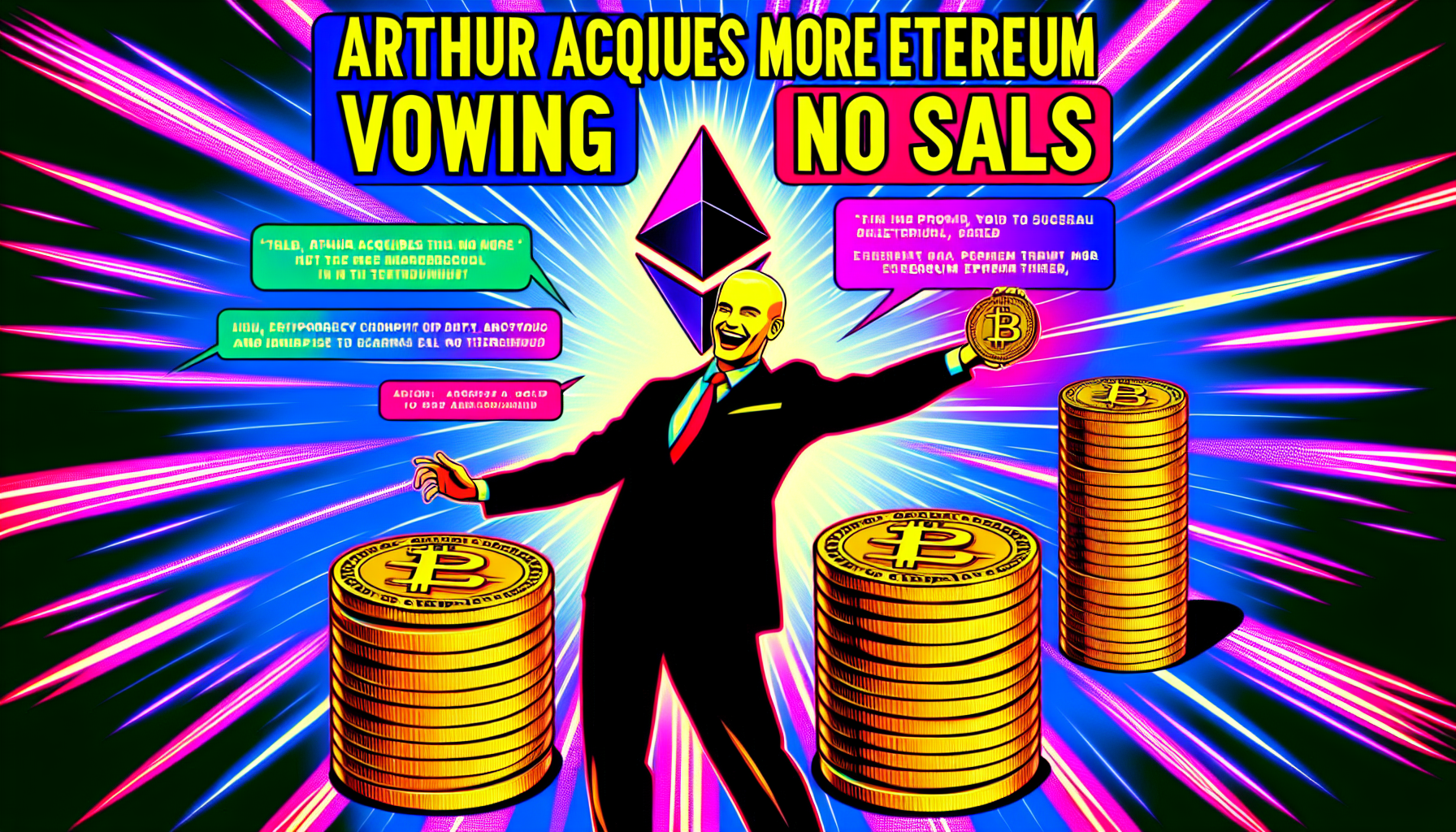 Arthur Hayes Buys More Ethereum Promising Not to Sell