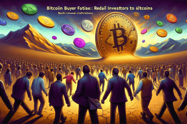 Bitcoin Buyer Fatigue: Retail Investors Flock to Altcoins