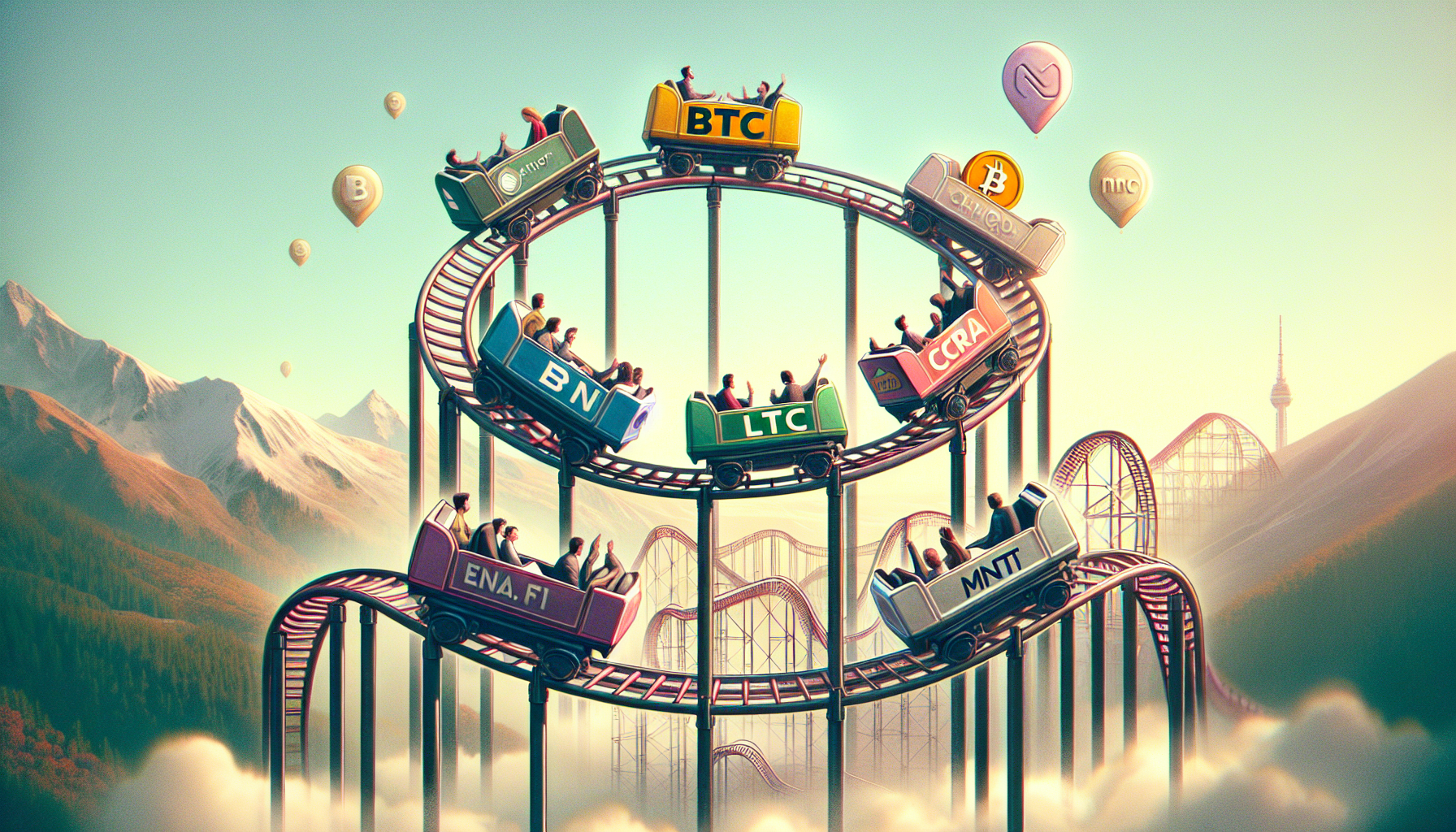 Bitcoin Dips While LTC, CRO, ENA, and MNT Show Strength on the Charts